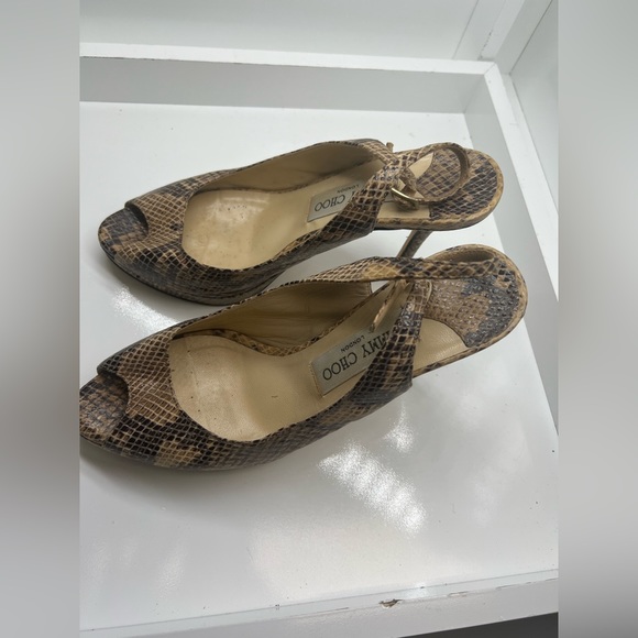 Jimmy Choo Python heels - Picture 5 of 12